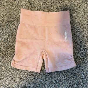 Gymshark Pink Camo Shorts